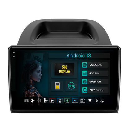 Navigatie 2K HUB64 Ford EcoSport (2017- Prezent) 4GB RAM, Android, Octacore, Slot Sim 4G, DSP, GPS, Wi-FI, Carplay, Android Auto, USB, Bluetooth, Waze, Touchscreen, 9.5 Inch