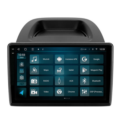 Navigatie 2K HUB64 Ford EcoSport (2017- Prezent) 4GB RAM, Android, Octacore, Slot Sim 4G, DSP, GPS, Wi-FI, Carplay, Android Auto, USB, Bluetooth, Waze, Touchscreen, 9.5 Inch