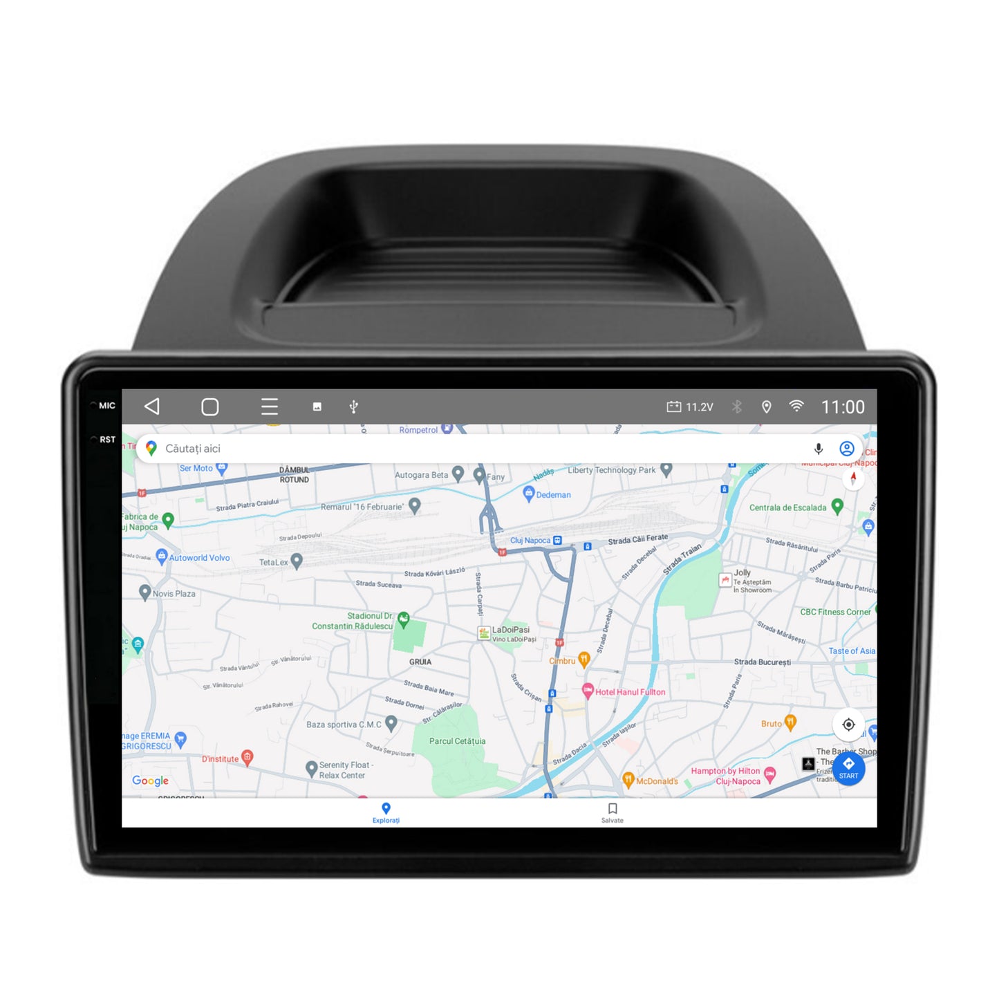 Navigatie 2K HUB64 Ford EcoSport (2017- Prezent) 4GB RAM, Android, Octacore, Slot Sim 4G, DSP, GPS, Wi-FI, Carplay, Android Auto, USB, Bluetooth, Waze, Touchscreen, 9.5 Inch