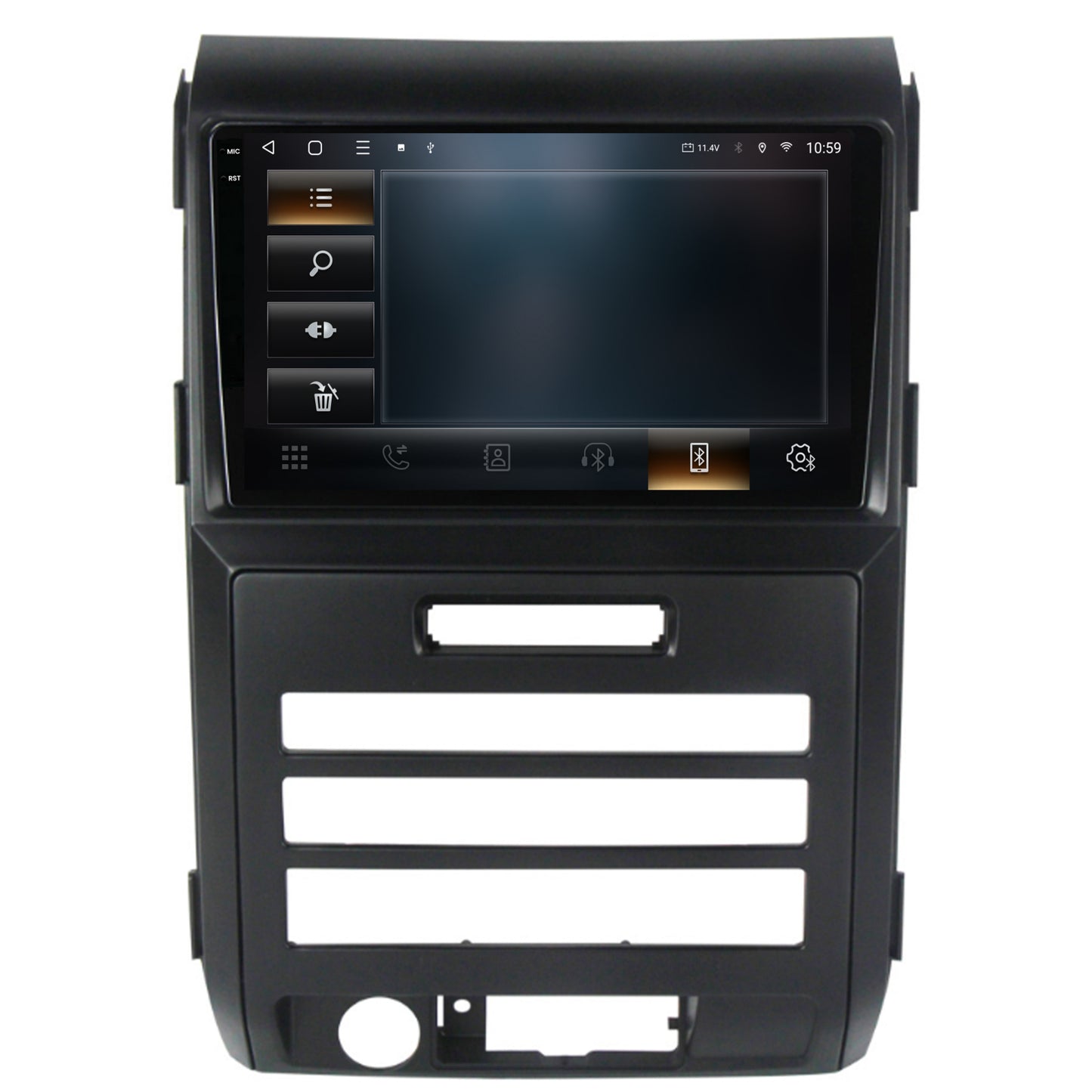Navigatie 2K HUB64 Ford F150 (2008-2014), 4GB RAM, Android, Octacore, Slot Sim 4G, DSP, GPS, Wi-FI, Carplay, Android Auto, USB, Bluetooth, Waze, Touchscreen, 9.5 Inch