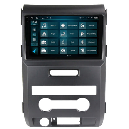 Navigatie 2K HUB64 Ford F150 (2008-2014), 8GB RAM, Android, Octacore, Slot Sim 4G, DSP, GPS, Wi-FI, Carplay, Android Auto, USB, Bluetooth, Waze, Touchscreen, 9.5 Inch