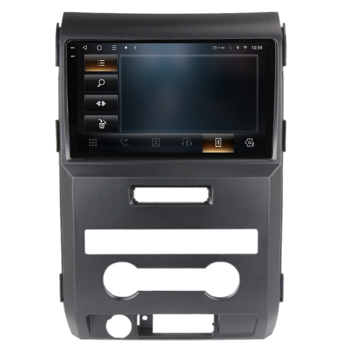 Navigatie 2K HUB64 Ford F150 (2008-2014), 8GB RAM, Android, Octacore, Slot Sim 4G, DSP, GPS, Wi-FI, Carplay, Android Auto, USB, Bluetooth, Waze, Touchscreen, 9.5 Inch
