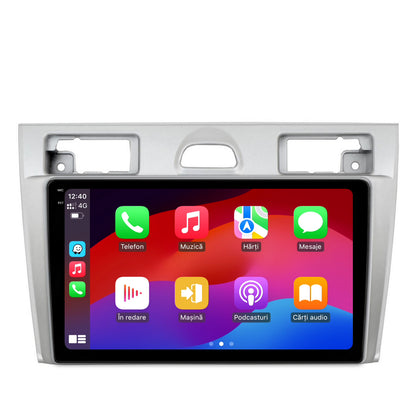 Navigatie 2K HUB64 Ford Fiesta (2002-2008), 4GB RAM, Android, Octacore, Slot Sim 4G, DSP, GPS, Wi-FI, Carplay, Android Auto, USB, Bluetooth, Waze, Touchscreen, 9.5 Inch