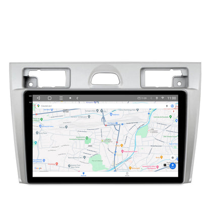 Navigatie 2K HUB64 Ford Fiesta (2002-2008), 8GB RAM, Android, Octacore, Slot Sim 4G, DSP, GPS, Wi-FI, Carplay, Android Auto, USB, Bluetooth, Waze, Touchscreen, 9.5 Inch
