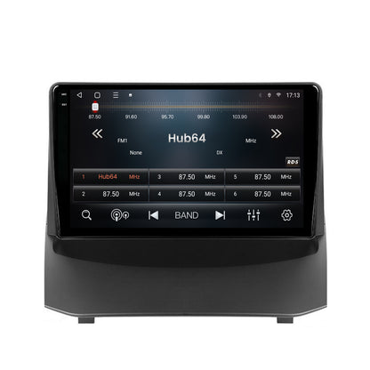 Navigatie 2K HUB64 Ford Fiesta (2013-2017), 4GB RAM, Android, Octacore, Slot Sim 4G, DSP, GPS, Wi-FI, Carplay, Android Auto, USB, Bluetooth, Waze, Touchscreen, 9.5 Inch