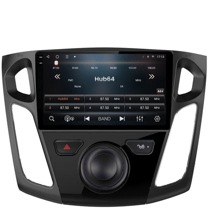 Navigatie 2K HUB64 Ford Focus 3 (2011-2019), 4GB RAM, Android, Octacore, Slot Sim 4G, DSP, GPS, Wi-FI, Carplay, Android Auto, USB, Bluetooth, Waze, Touchscreen, 9.5 Inch