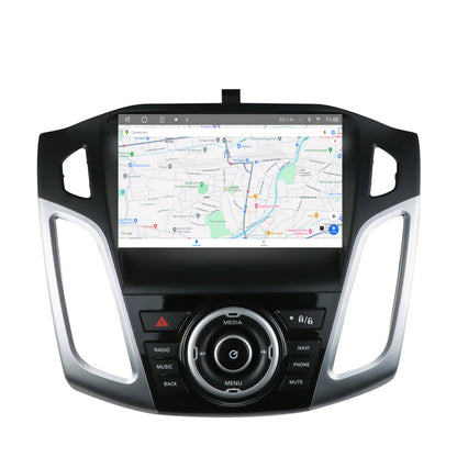 Navigatie 2K HUB64 Ford Focus 3 (2011-2019), 8GB RAM, Android, Octacore, Slot Sim 4G, DSP, GPS, Wi-FI, Carplay, Android Auto, USB, Bluetooth, Waze, Touchscreen, 9.5 Inch