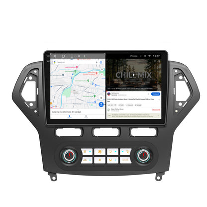 Navigatie 2K HUB64 Ford Mondeo (2007-2010) Clima Automata, 4GB RAM, Android, Octacore, Slot Sim 4G, DSP, GPS, Wi-FI, Carplay, Android Auto, USB, Bluetooth, Waze, Touchscreen, 10.36 Inch