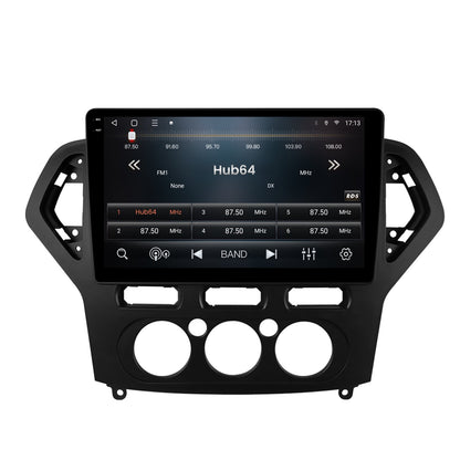Navigatie 2K HUB64 Ford Mondeo (2007-2010) Clima Manuala, 8GB RAM, Android, Octacore, Slot Sim 4G, DSP, GPS, Wi-FI, Carplay, Android Auto, USB, Bluetooth, Waze, Touchscreen, 9.5 Inch