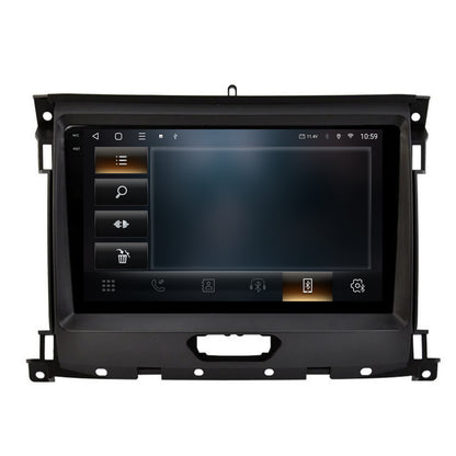 Navigatie 2K HUB64 Ford Ranger (2015-2022), 4GB RAM, Android, Octacore, Slot Sim 4G, DSP, GPS, Wi-FI, Carplay, Android Auto, USB, Bluetooth, Waze, Touchscreen, 9.5 Inch