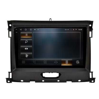 Navigatie 2K HUB64 Ford Ranger (2015-2022), 8GB RAM, Android, Octacore, Slot Sim 4G, DSP, GPS, Wi-FI, Carplay, Android Auto, USB, Bluetooth, Waze, Touchscreen, 9.5 Inch