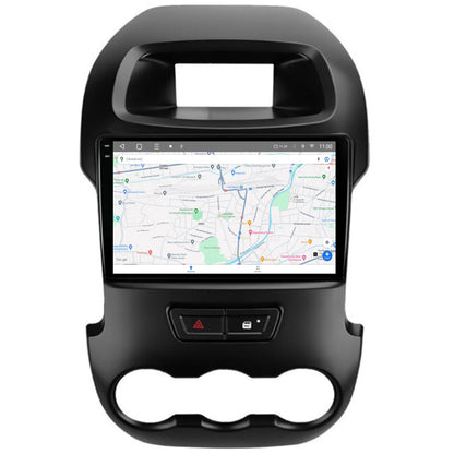 Navigatie 2K HUB64 Ford Ranger (2011-2015), 8GB RAM, Android, Octacore, Slot Sim 4G, DSP, GPS, Wi-FI, Carplay, Android Auto, USB, Bluetooth, Waze, Touchscreen, 9.5 Inch