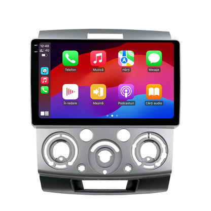 Navigatie 2K HUB64 Ford Ranger / Mazda BT50 (2007-2012), 8GB RAM, Android, Octacore, Slot Sim 4G, DSP, GPS, Wi-FI, Carplay, Android Auto, USB, Bluetooth, Waze, Touchscreen, 9.5 Inch