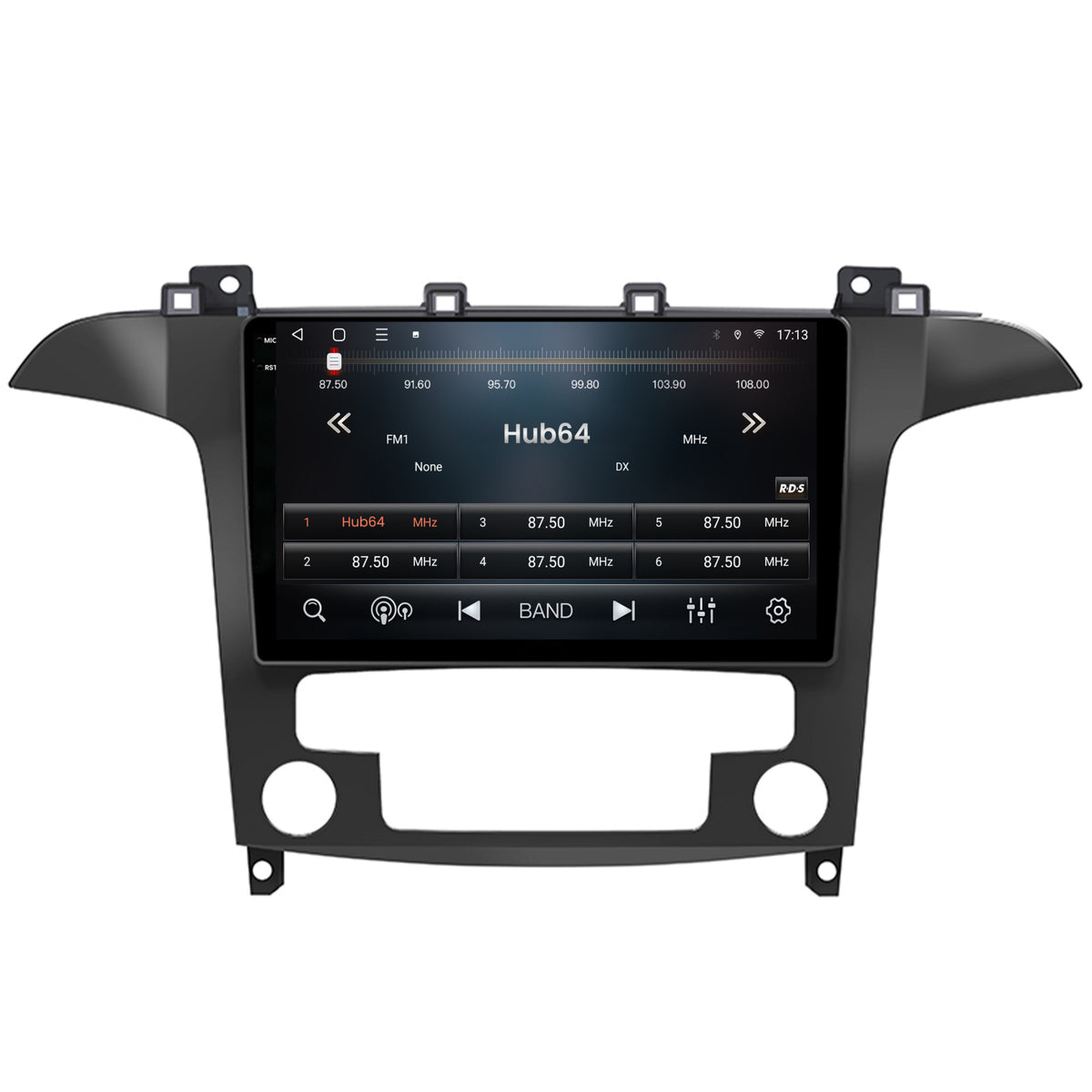 Navigatie 2K HUB64 Ford S-Max / Galaxy (2006-2015), 4GB RAM, Android, Octacore, Slot Sim 4G, DSP, GPS, Wi-FI, Carplay, Android Auto, USB, Bluetooth, Waze, Touchscreen, 9.5 Inch