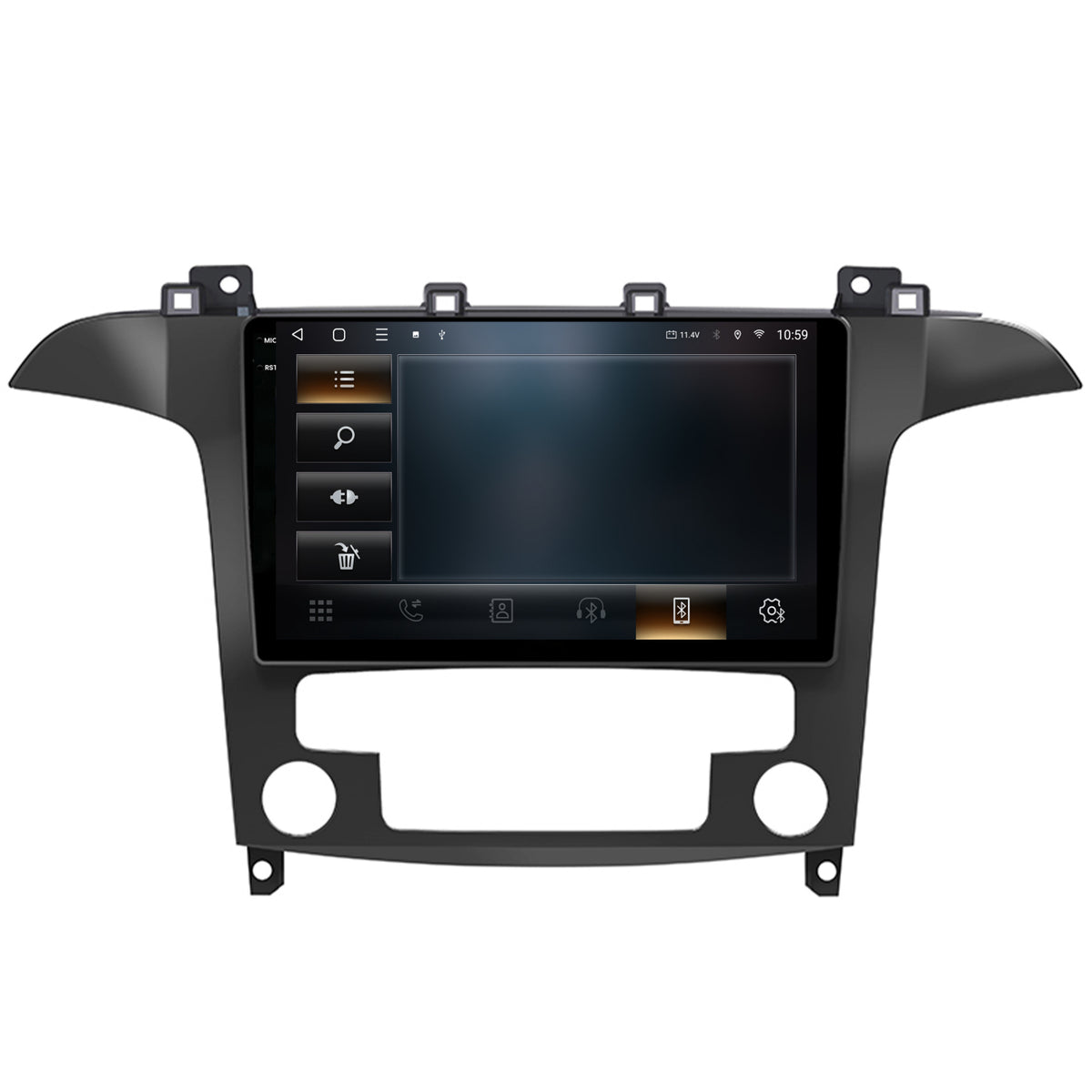 Navigatie 2K HUB64 Ford S-Max / Galaxy (2006-2015), 4GB RAM, Android, Octacore, Slot Sim 4G, DSP, GPS, Wi-FI, Carplay, Android Auto, USB, Bluetooth, Waze, Touchscreen, 9.5 Inch