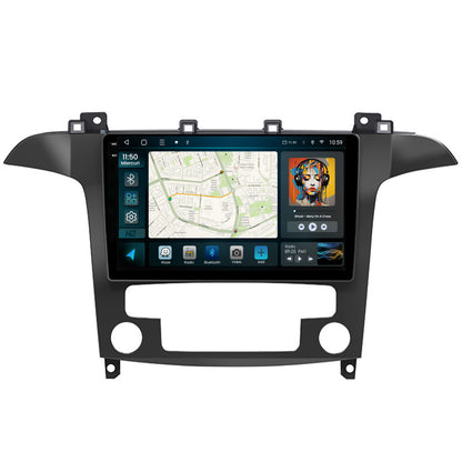 Navigatie 2K HUB64 Ford S-Max / Galaxy (2006-2015), 8GB RAM, Android, Octacore, Slot Sim 4G, DSP, GPS, Wi-FI, Carplay, Android Auto, USB, Bluetooth, Waze, Touchscreen, 9.5 Inch