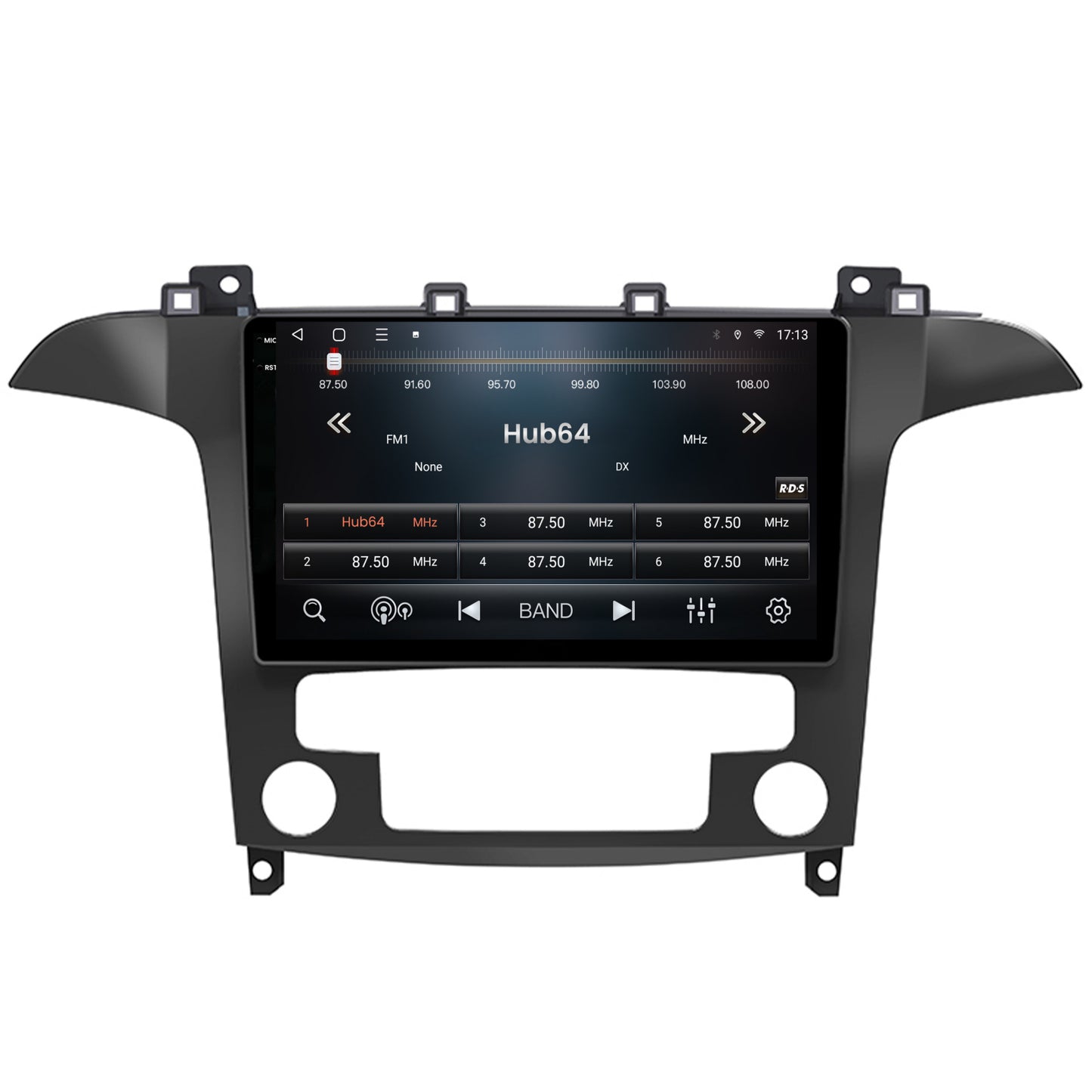 Navigatie 2K HUB64 Ford S-Max / Galaxy (2006-2015), 8GB RAM, Android, Octacore, Slot Sim 4G, DSP, GPS, Wi-FI, Carplay, Android Auto, USB, Bluetooth, Waze, Touchscreen, 9.5 Inch