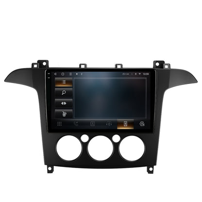 Navigatie 2K HUB64 Ford S-MAX (2006-2015) Clima Manuala, 8GB RAM, Android, Octacore, Slot Sim 4G, DSP, GPS, Wi-FI, Carplay, Android Auto, USB, Bluetooth, Waze, Touchscreen, 9.5 Inch