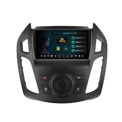 Navigatie 2K HUB64 Ford Transit (2014-2020), 8GB RAM, Android, Octacore, Slot Sim 4G, DSP, GPS, Wi-FI, Carplay, Android Auto, USB, Bluetooth, Waze, Touchscreen, 9.5 Inch