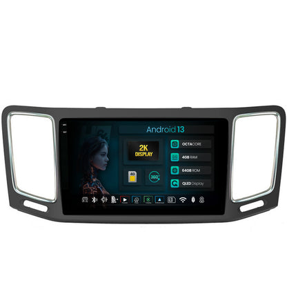 Navigatie 2K HUB64 Volkswagen Sharan / Seat Alhambra (2010-2018), 4GB RAM, Android, Octacore, Slot Sim 4G, DSP, GPS, Wi-FI, Carplay, Android Auto, USB, Bluetooth, Waze, Touchscreen, 9.5 Inch