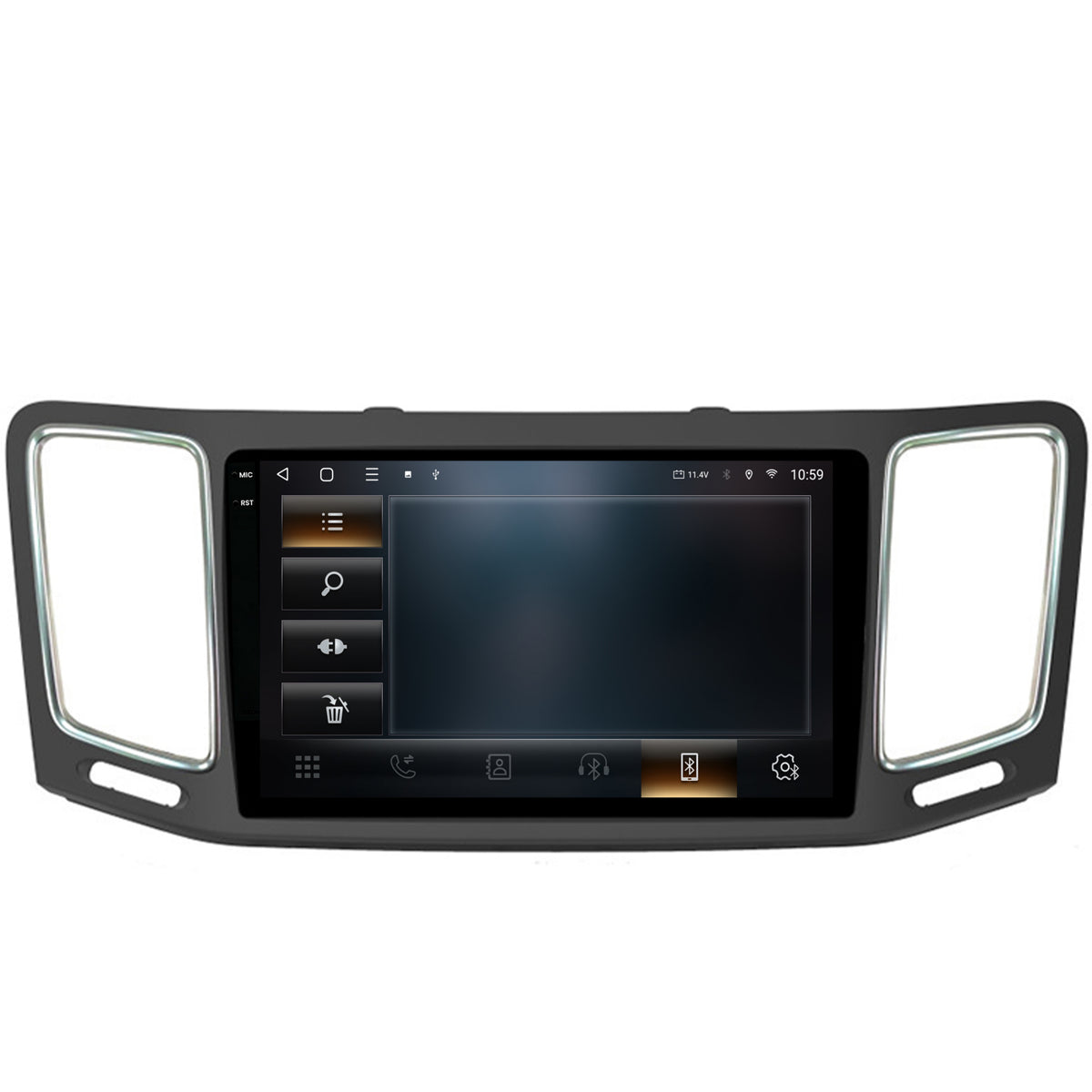 Navigatie 2K HUB64 Volkswagen Sharan / Seat Alhambra (2010-2018), 8GB RAM, Android, Octacore, Slot Sim 4G, DSP, GPS, Wi-FI, Carplay, Android Auto, USB, Bluetooth, Waze, Touchscreen, 9.5 Inch