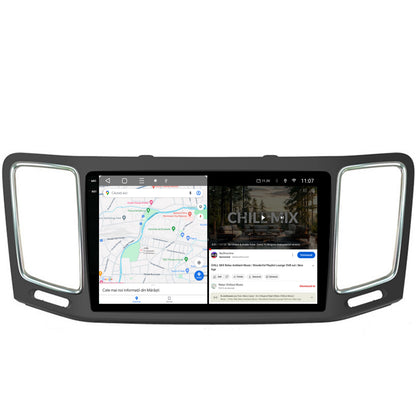 Navigatie 2K HUB64 Volkswagen Sharan / Seat Alhambra (2010-2018), 8GB RAM, Android, Octacore, Slot Sim 4G, DSP, GPS, Wi-FI, Carplay, Android Auto, USB, Bluetooth, Waze, Touchscreen, 9.5 Inch