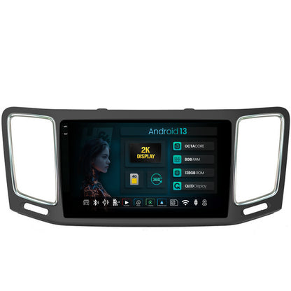 Navigatie 2K HUB64 Volkswagen Sharan / Seat Alhambra (2010-2018), 8GB RAM, Android, Octacore, Slot Sim 4G, DSP, GPS, Wi-FI, Carplay, Android Auto, USB, Bluetooth, Waze, Touchscreen, 9.5 Inch