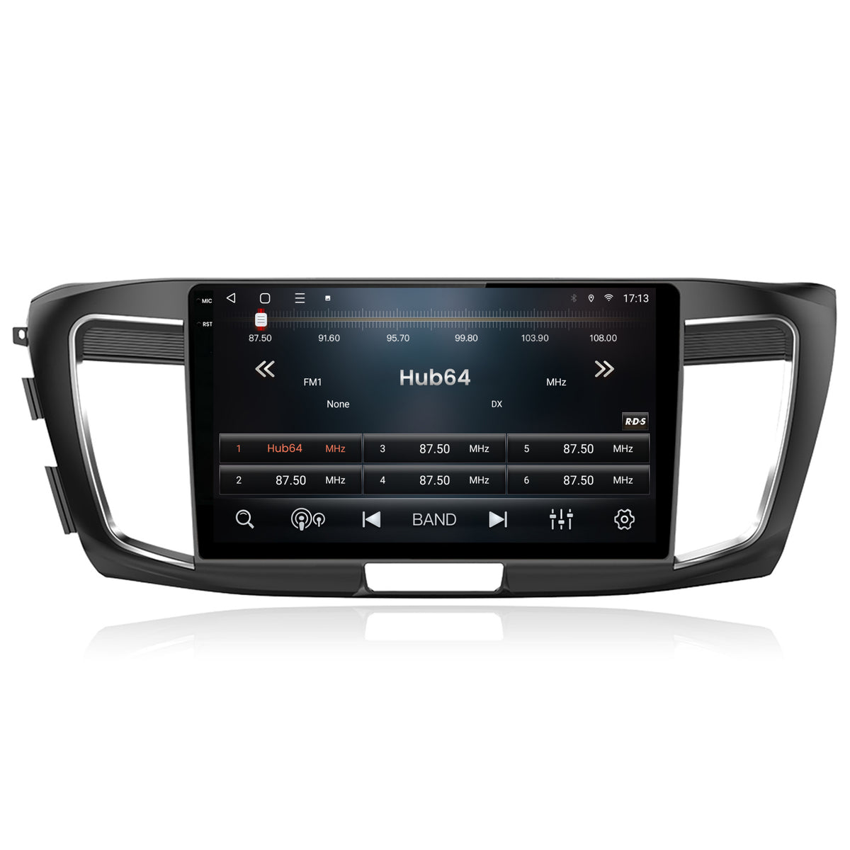 Navigatie 2K HUB64 Honda Accord 9 (2013-2017), 4GB RAM, Android, Octacore, Slot Sim 4G, DSP, GPS, Wi-FI, Carplay, Android Auto, USB, Bluetooth, Waze, Touchscreen, 10.36 Inch