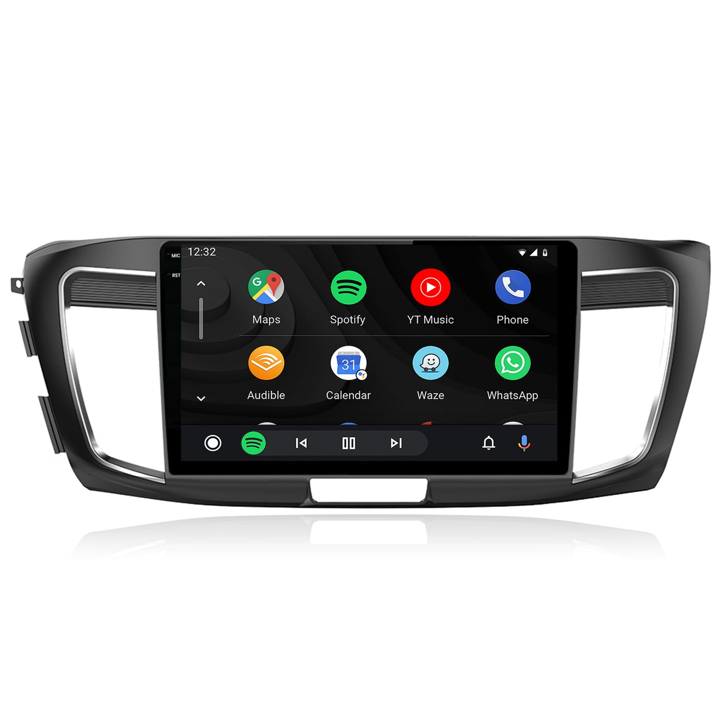 Navigatie 2K HUB64 Honda Accord 9 (2013-2017), 8GB RAM, Android, Octacore, Slot Sim 4G, DSP, GPS, Wi-FI, Carplay, Android Auto, USB, Bluetooth, Waze, Touchscreen, 10.36 Inch