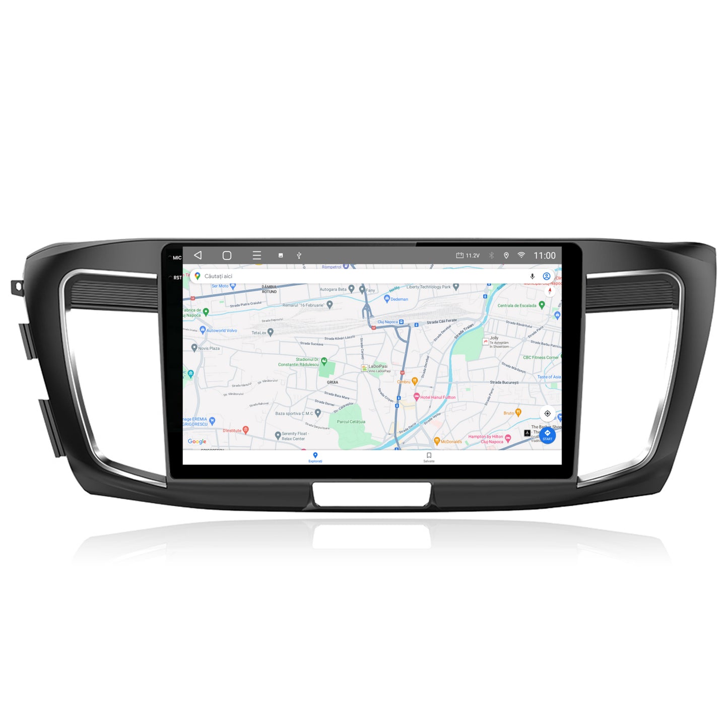 Navigatie 2K HUB64 Honda Accord 9 (2013-2017), 8GB RAM, Android, Octacore, Slot Sim 4G, DSP, GPS, Wi-FI, Carplay, Android Auto, USB, Bluetooth, Waze, Touchscreen, 10.36 Inch