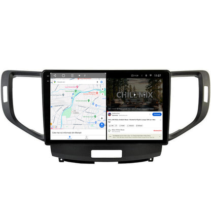 Navigatie 2K HUB64 Honda Accord VIII (2008-2012), 8GB RAM, Android, Octacore, Slot Sim 4G, DSP, GPS, Wi-FI, Carplay, Android Auto, USB, Bluetooth, Waze, Touchscreen, 9.5 Inch