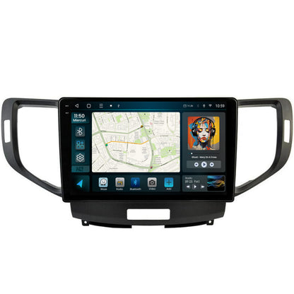 Navigatie 2K HUB64 Honda Accord VIII (2008-2012), 8GB RAM, Android, Octacore, Slot Sim 4G, DSP, GPS, Wi-FI, Carplay, Android Auto, USB, Bluetooth, Waze, Touchscreen, 9.5 Inch