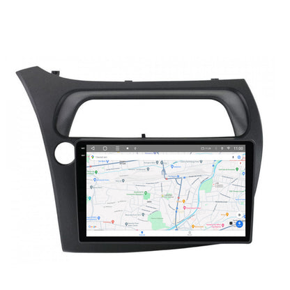 Navigatie 2K HUB64 Honda Civic Hatchback (2006-2011), 8GB RAM, Android, Octacore, Slot Sim 4G, DSP, GPS, Wi-FI, Carplay, Android Auto, USB, Bluetooth, Waze, Touchscreen, 9.5 Inch