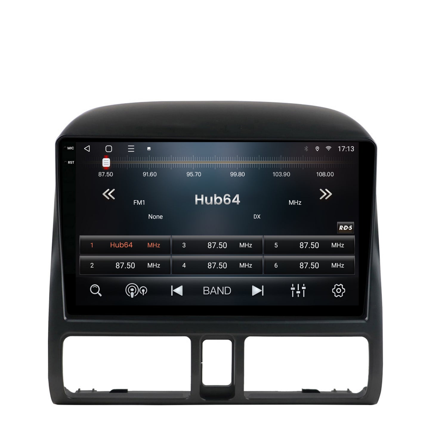 Navigatie 2K HUB64 Honda CRV (1998-2005), 4GB RAM, Android, Octacore, Slot Sim 4G, DSP, GPS, Wi-FI, Carplay, Android Auto, USB, Bluetooth, Waze, Touchscreen, 9.5 Inch