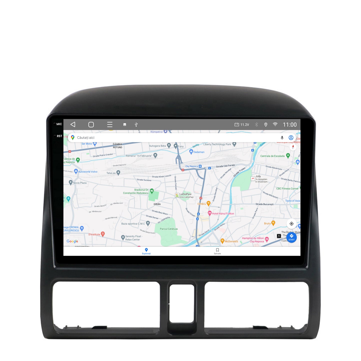 Navigatie 2K HUB64 Honda CRV (1998-2005), 8GB RAM, Android, Octacore, Slot Sim 4G, DSP, GPS, Wi-FI, Carplay, Android Auto, USB, Bluetooth, Waze, Touchscreen, 9.5 Inch