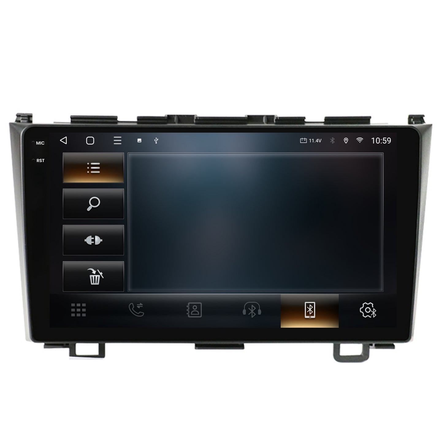 Navigatie 2K HUB64 Honda CRV (2006-2012), 4GB RAM, Android, Octacore, Slot Sim 4G, DSP, GPS, Wi-FI, Carplay, Android Auto, USB, Bluetooth, Waze, Touchscreen, 9.5 Inch