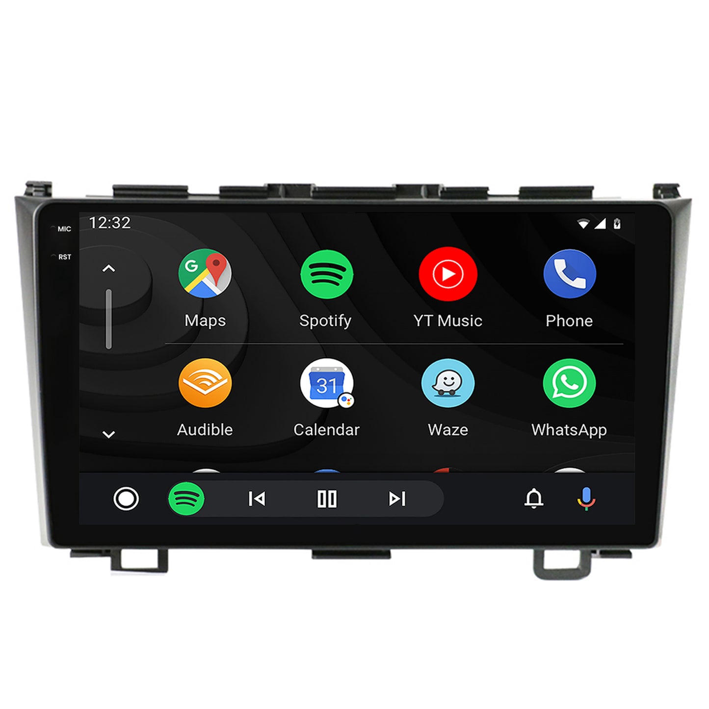 Navigatie 2K HUB64 Honda CRV (2006-2012), 4GB RAM, Android, Octacore, Slot Sim 4G, DSP, GPS, Wi-FI, Carplay, Android Auto, USB, Bluetooth, Waze, Touchscreen, 9.5 Inch