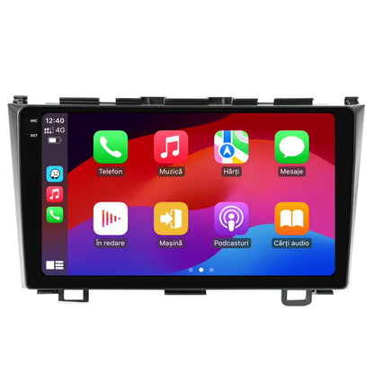 Navigatie 2K HUB64 Honda CRV (2006-2012), 8GB RAM, Android, Octacore, Slot Sim 4G, DSP, GPS, Wi-FI, Carplay, Android Auto, USB, Bluetooth, Waze, Touchscreen, 9.5 Inch