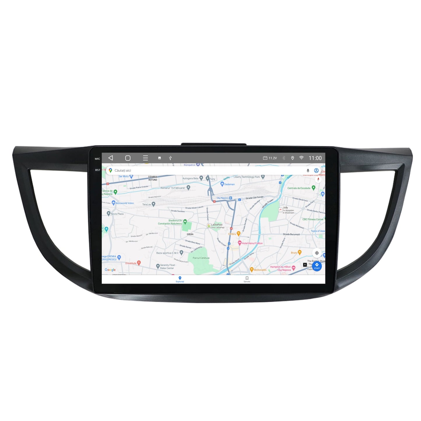 Navigatie 2K HUB64 Honda CRV (2011-2016), 4GB RAM, Android, Octacore, Slot Sim 4G, DSP, GPS, Wi-FI, Carplay, Android Auto, USB, Bluetooth, Waze, Touchscreen, 10.36 Inch