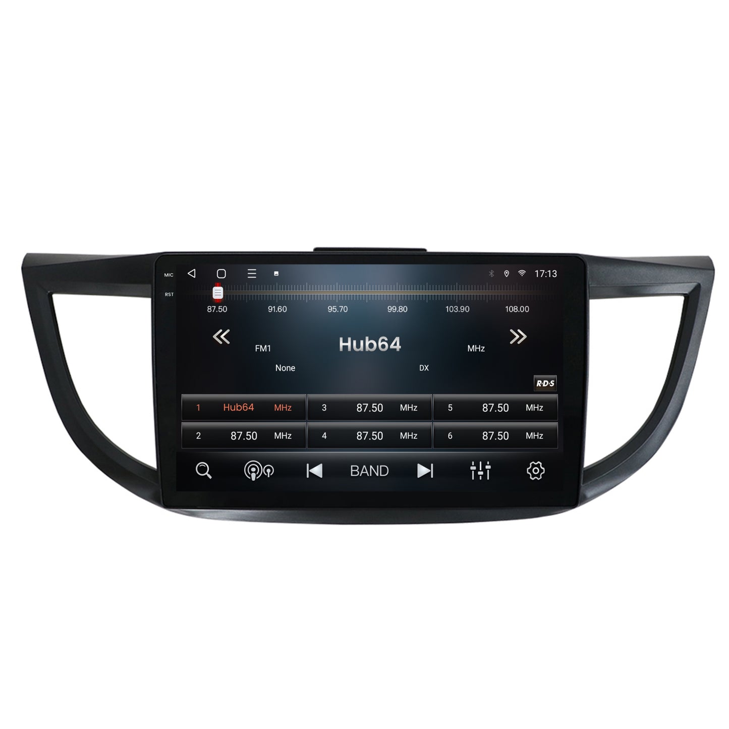 Navigatie 2K HUB64 Honda CRV (2011-2016), 4GB RAM, Android, Octacore, Slot Sim 4G, DSP, GPS, Wi-FI, Carplay, Android Auto, USB, Bluetooth, Waze, Touchscreen, 10.36 Inch