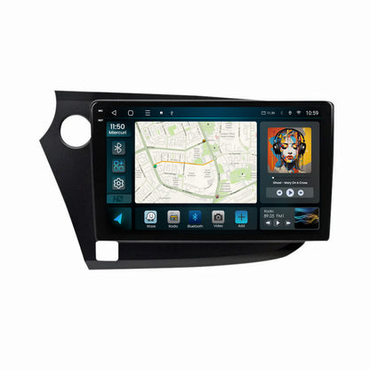 Navigatie 2K HUB64 Honda Insight (2009-2014), 8GB RAM, Android, Octacore, Slot Sim 4G, DSP, GPS, Wi-FI, Carplay, Android Auto, USB, Bluetooth, Waze, Touchscreen, 9.5 Inch