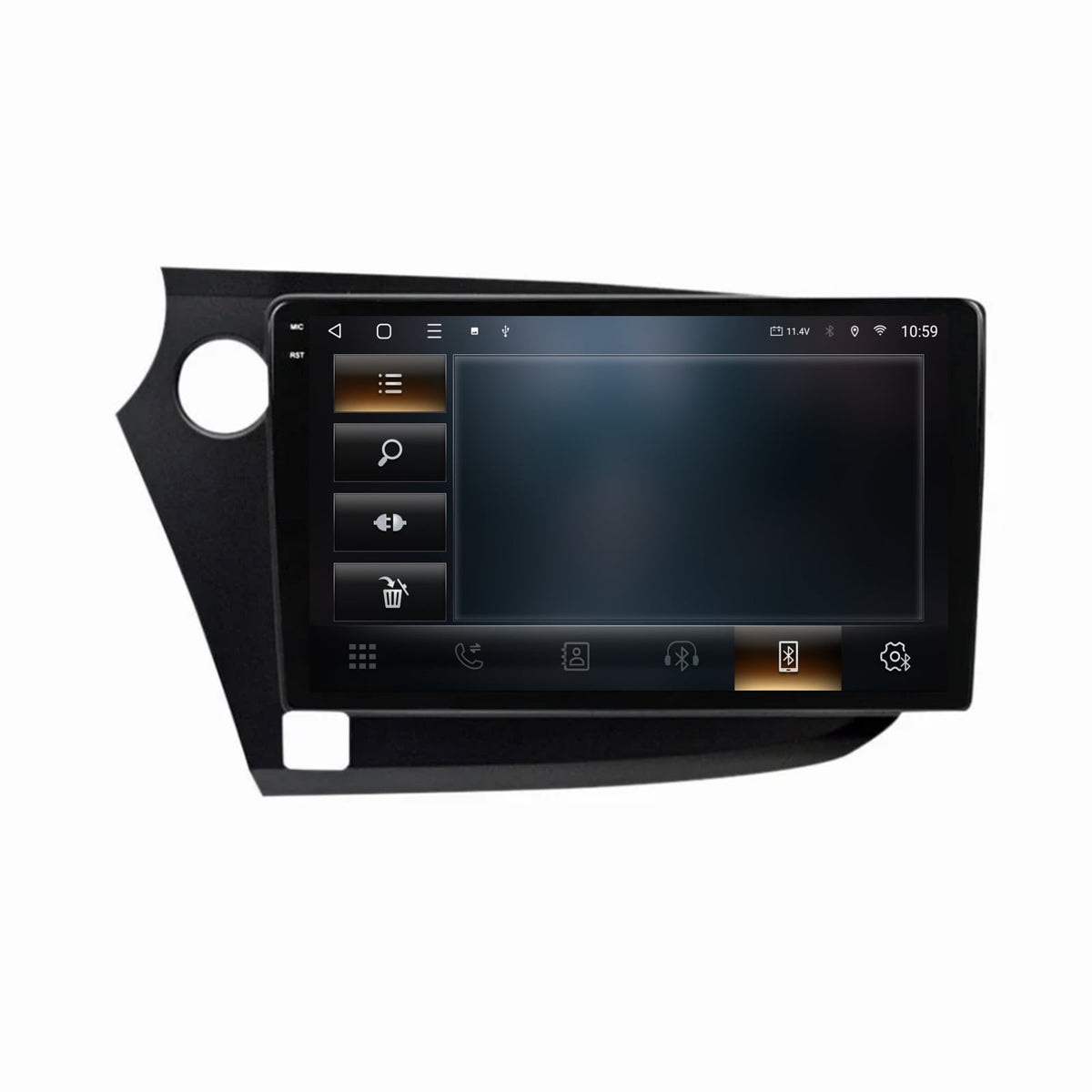 Navigatie 2K HUB64 Honda Insight (2009-2014), 8GB RAM, Android, Octacore, Slot Sim 4G, DSP, GPS, Wi-FI, Carplay, Android Auto, USB, Bluetooth, Waze, Touchscreen, 9.5 Inch