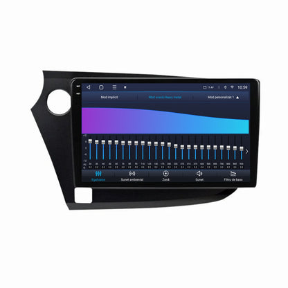 Navigatie 2K HUB64 Honda Insight (2009-2014), 8GB RAM, Android, Octacore, Slot Sim 4G, DSP, GPS, Wi-FI, Carplay, Android Auto, USB, Bluetooth, Waze, Touchscreen, 9.5 Inch