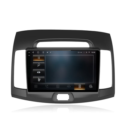 Navigatie 2K HUB64 Hyundai Elantra (2006-2011), 8GB RAM, Android, Octacore, Slot Sim 4G, DSP, GPS, Wi-FI, Carplay, Android Auto, USB, Bluetooth, Waze, Touchscreen, 9.5 Inch