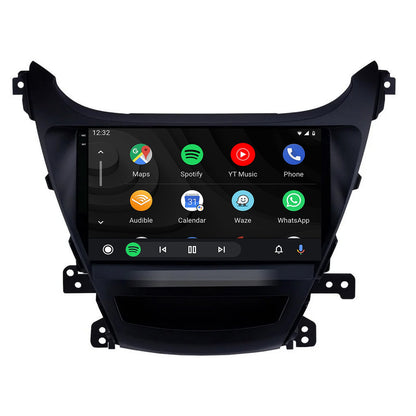Navigatie 2K HUB64 Hyundai Elantra (2012-2014), 4GB RAM, Android, Octacore, Slot Sim 4G, DSP, GPS, Wi-FI, Carplay, Android Auto, USB, Bluetooth, Waze, Touchscreen, 9Inch