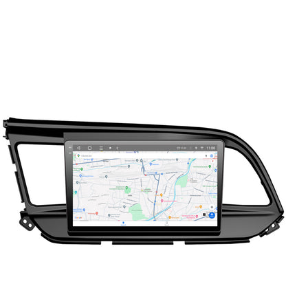Navigatie 2K HUB64 Hyundai Elantra (2015-2018), 4GB RAM, Android, Octacore, Slot Sim 4G, DSP, GPS, Wi-FI, Carplay, Android Auto, USB, Bluetooth, Waze, Touchscreen, 9.5 Inch