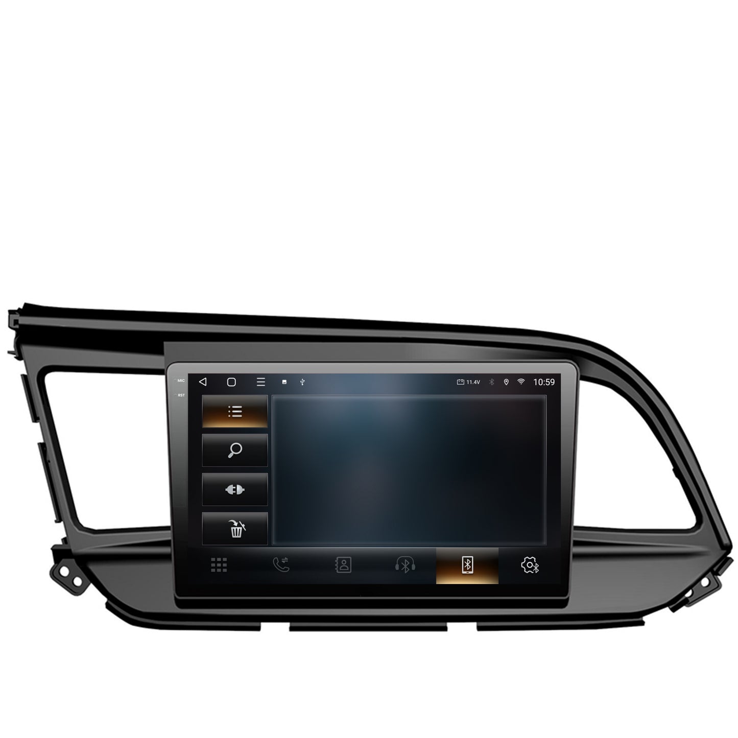 Navigatie 2K HUB64 Hyundai Elantra (2015-2018), 4GB RAM, Android, Octacore, Slot Sim 4G, DSP, GPS, Wi-FI, Carplay, Android Auto, USB, Bluetooth, Waze, Touchscreen, 9.5 Inch