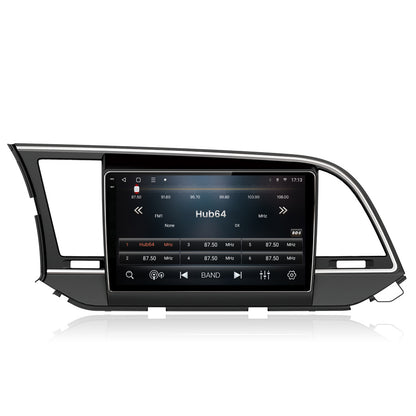 Navigatie 2K HUB64 Hyundai Elantra (2015-2018), 8GB RAM, Android, Octacore, Slot Sim 4G, DSP, GPS, Wi-FI, Carplay, Android Auto, USB, Bluetooth, Waze, Touchscreen, 9.5 Inch