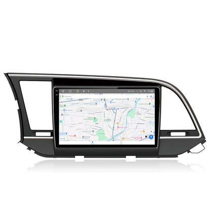 Navigatie 2K HUB64 Hyundai Elantra (2015-2018), 8GB RAM, Android, Octacore, Slot Sim 4G, DSP, GPS, Wi-FI, Carplay, Android Auto, USB, Bluetooth, Waze, Touchscreen, 9.5 Inch