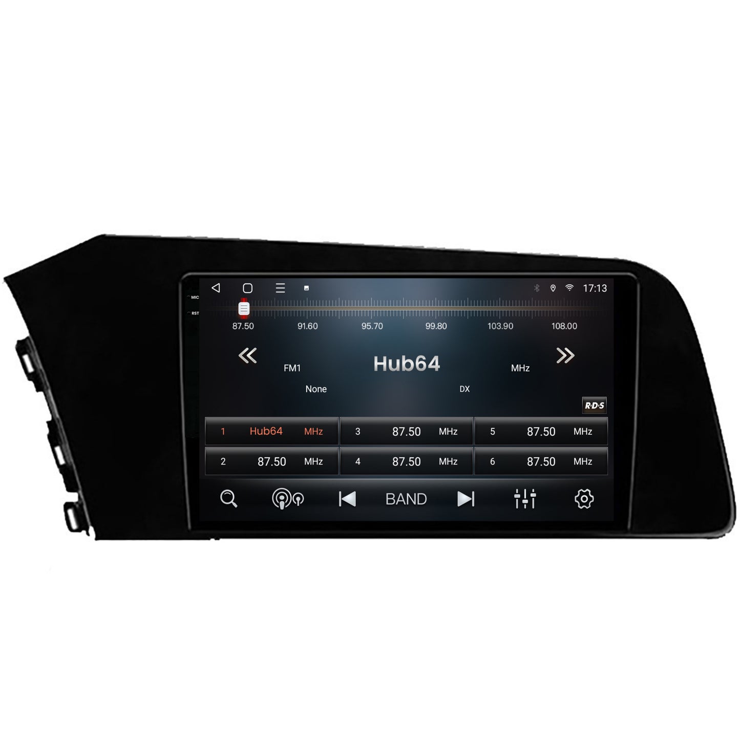 Navigatie 2K HUB64 Hyundai Elantra (2020-Prezent), 4GB RAM, Android, Octacore, Slot Sim 4G, DSP, GPS, Wi-FI, Carplay, Android Auto, USB, Bluetooth, Waze, Touchscreen, 9Inch